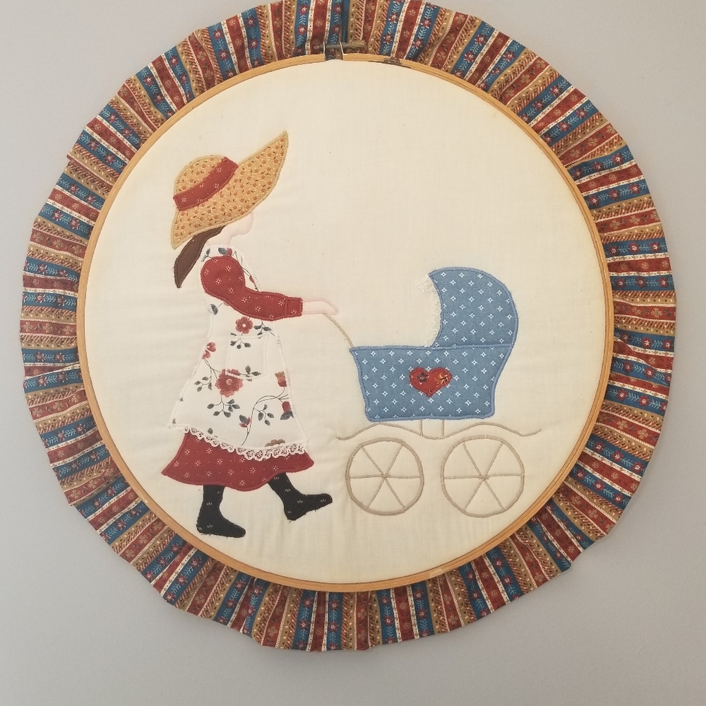 Cottagecore Vintage Quilted Wall Hangings - Picture 2 of 8